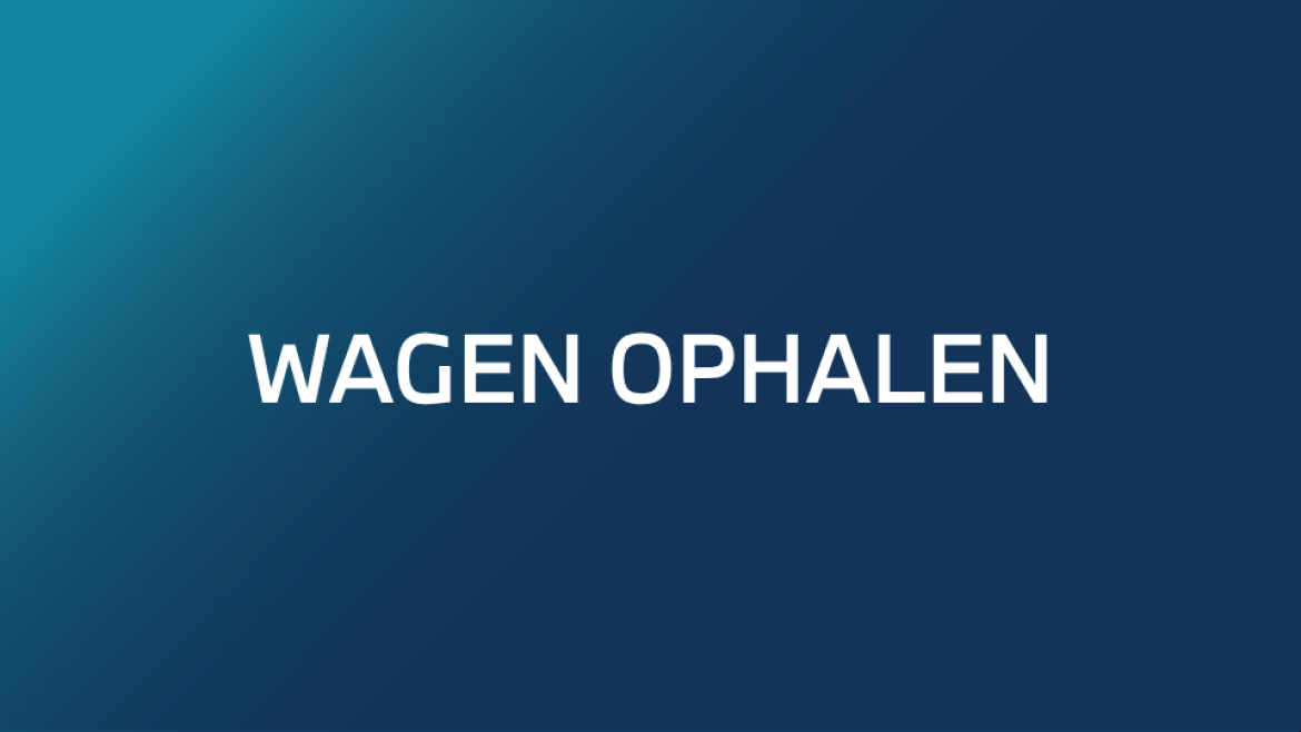 Wagen ophalen